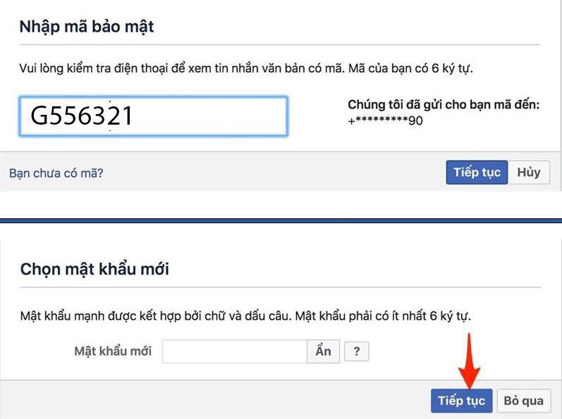 Nhập Pass mới