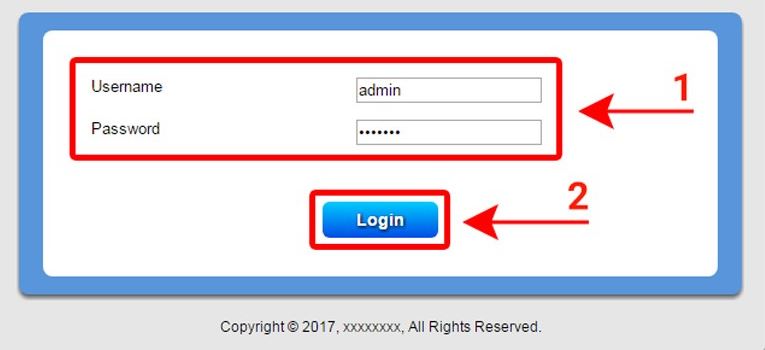Nhập Id/Pass