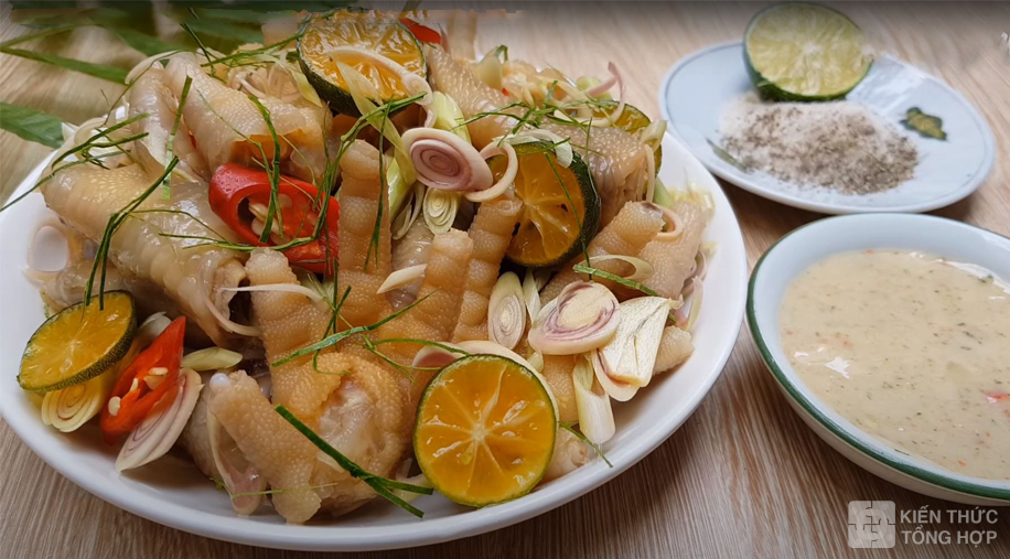 Chân gà sả tắc