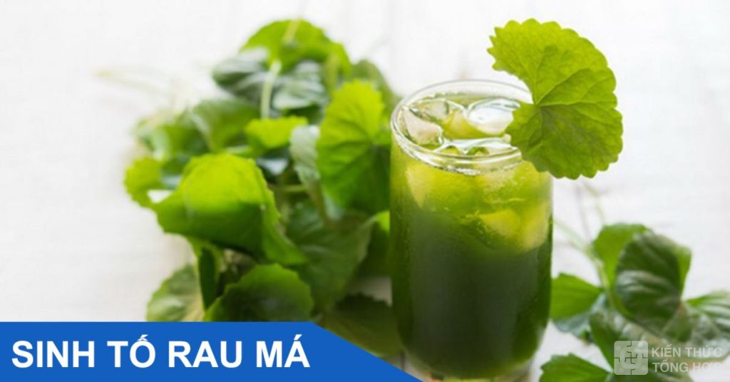 Sinh tố rau má